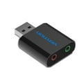 thumbnail image 2 of EYIIYE USB External Sound Card Octagonal Double Hole Output Laptop Independent, 2 of 4
