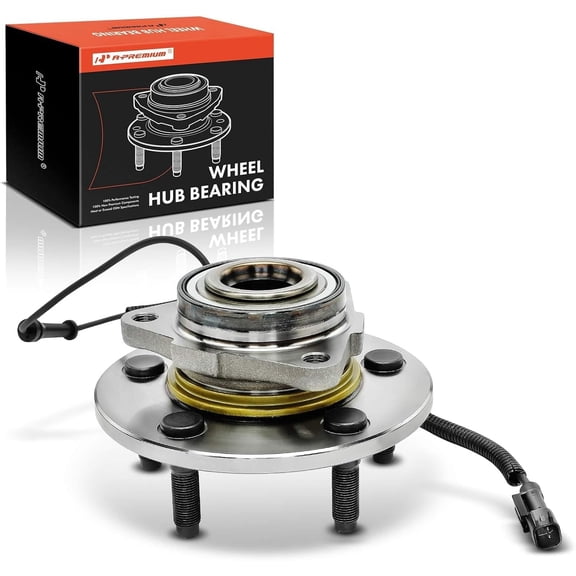 A-Premium Front Wheel Bearing Hub Assembly Compatible with Dodge Ram 1500 2006 2007 2008 2009 w/ABS 5-Lug