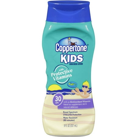 Coppertone Kids Sunscreen Lotion SPF 30, 8 oz