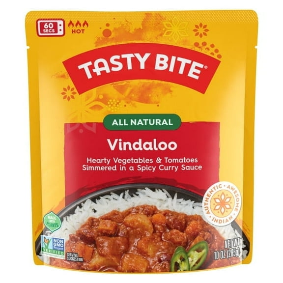 Tasty Bite Vindaloo Hot & Spicy - 10 oz Pack of 4