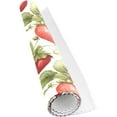 thumbnail image 6 of Strawberries with Floral 4 PCs Placemats Set Linen Non-Slip Table Mat Rectangular Washable for Dining Kitchen Party 12"x18", 6 of 8