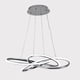 thumbnail image 1 of Lámpara SPACE Tipo Candil Colgante Led Plateada Luxica Lighting 6141 C, 1 of 10