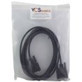 thumbnail image 2 of Ycs Basics Cable De Extensión Negro Db9 Serie De 9 Pines/Rs232 Macho/Hembra (10 Pies), 2 of 2