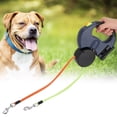 thumbnail image 1 of 143 Correa Doble Correas retráctiles para Perros Correa para Caminar para Mascotas Correas para Perros Extensibles automáticas Cuerda de tracción Flexible para Perros y Gatos Agarre de Mano(Gary) EOTVIA NO, 1 of 6