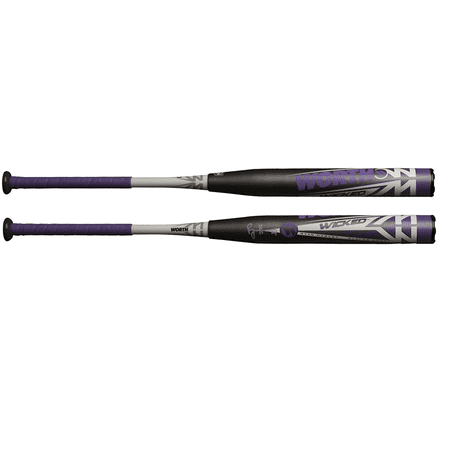 Worth Wicked ASA Slowpitch Softball Bat, 34