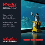 WypAll GeneralClean X60 Cloths Multi-Task Cleaning Wipes (34790), Pop-Up Box, Strong and Absorbent Towels, White (10 Boxes of 118 Sheets, 1,180 Sheet Total)