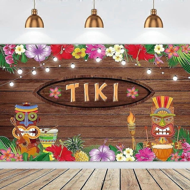 Fondo de playa hawaiana de verano para fotografía, flores tropicales, decoraciones para fiestas hawaianas Luau, decoración para fiestas Aloha Luau