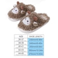 thumbnail image 2 of Pantufla Zapatillas de oveja de felpa Zapatillas de animales de dibujos animados lindas para el hogar interior (Caqui 36/37) DQrwqpou Tenis De Mujer Tenis De Hombre, 2 of 6