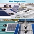 thumbnail image 4 of Paquete de 2 Prensaestopas Solares, Doble Carcasa para Tipo de Cables (3 mm² A 10 mm²), Color Negro., 4 of 5