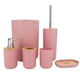 thumbnail image 1 of Juego de 6 Piezas para Baño | Set de Accesorios de Plastico Para Baño | Kit de 6 pzas Modernos para Baño | Accesorios de Bambu, 1 of 4