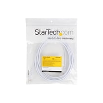 StarTech 15 ft White Molded Cat5e UTP Patch Cable M45PATCH15WH