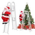 thumbnail image 3 of Climb Ladder Electric Climbing Santa Christmas For Christmas Tree Decoration Home Decoration ANGGREK Otros, 3 of 7