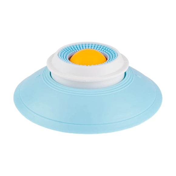 Methold Juguete interactivo de alimentación lenta para lamer para perros y gatos. Reduce la ingestión para comidas tranquilas. Suministros para gatos amarillo