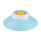 thumbnail image 1 of Methold Juguete interactivo de alimentación lenta para lamer para perros y gatos. Reduce la ingestión para comidas tranquilas. Suministros para gatos amarillo, 1 of 6