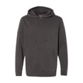 thumbnail image 2 of Independent Trading Co. Unisex Midweight Pigment-Dyed Hooded Sweatshirt Size XL Color Blacks, 2 of 3