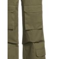 thumbnail image 4 of Liv & Lottie Juniors’ High-Rise Cargo Pants, 30” Inseam, 4 of 5