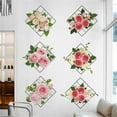 thumbnail image 5 of WJSXC Simulated Iron Mesh Green Luo Bedroom Living Room Entrance Dormitory Home Decoration Wall Stickers B, 5 of 6