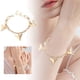 thumbnail image 1 of Conjunto de collar y pulsera con triángulos geométricos, joyería de moda para mujer, 1 of 8