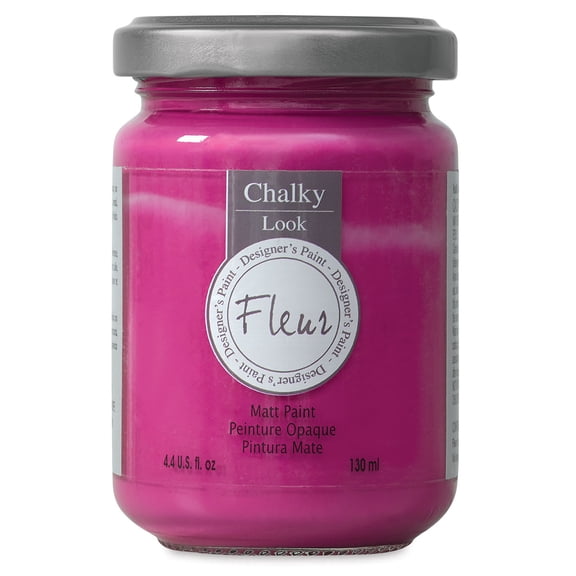 Fleur Chalky Look Paint - Crazy Horse, 4.4 oz jar