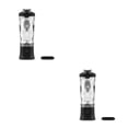 thumbnail image 2 of Billuyoard Exprimidor portátil con carga USB de 600 ml, licuadora multifuncional de alta capacidad, batidora de frutas portátil negro 4000 mAh/7.4 V 2Conjunto, 2 of 6