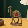 thumbnail image 6 of jicheng Camel Statue Animal Sculpture Collection Tabletop Ornament for Bedroom Fireplace Right, 6 of 9