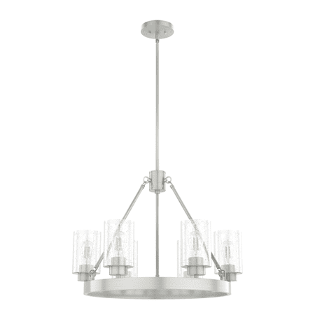 

Hunter 24 inch Hartland Brushed Nickel 6 Light Chandelier Ceiling Light Fixture