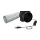 thumbnail image 1 of Extractor de pared, ventilador portátil, soplador de Camping, ventilador Extractor de cobertizos montado en la pared, ventilador de ventilación para Tubo de doble ventilador de 6M, 1 of 8