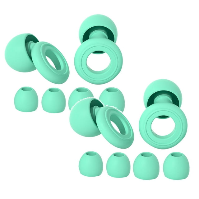 Loop Quiet 2 Bouchons d'Oreilles 2 Pcs Confortables Réutilisables Réduisant le Bruit Bouchons d'Oreilles pour Sommeil Concentration Profonde Voyage Sensibilité / Audition Flexible / Ajustement Personnalisable Décorations de Noël Intérieures Décorations de Noël Inf