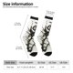 thumbnail image 2 of Balery Black And White Rose Calcetas Largas con Estampado para Hombre y Mujer – Suaves y Transpirables, Talla Única (US 5-11), 2 of 6