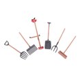 thumbnail image 1 of SHOWERORO 6Pcs Mini Farm Ornament Farm Tools Model Assorted Color Landscape Ornaments Farm Landscaping, 1 of 8