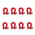 thumbnail image 3 of Kit de ganchos de remolque del anillo D de 8pcs para 1/24 accesorios para automóviles de rastreo de rastreo Axial SCX24, 3 of 7