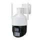 thumbnail image 2 of Cámara de seguridad PTZ de 5 MP para exteriores, FHD, WiFi, con detección de movimiento, seguimiento automático, visión nocturna a color, movimiento horizontal y vertical, comunicación bidireccional e, 2 of 9