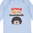 thumbnail image 4 of Inktastic Aussiedoodle Dog Gift Boys or Girls Long Sleeve Baby Bodysuit, 4 of 5