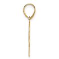 thumbnail image 3 of Diamond2Deal 14K Yellow Gold Polished Number 12 Pendant for Women, 3 of 6