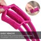 thumbnail image 5 of Plumero para persianas de ventana, paquete de 3 cepillos para persianas de aire acondicionado, herramienta de paño de limpieza para colector de polvo con 3 fundas de microfibra, 5 of 5