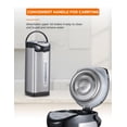thumbnail image 3 of Commercial Chef Electric Hot Water Dispenser, 730W Stainless Steel Water Boiler with 5.8 Qt. Capacity, Chlorine Removal, CHHWD10B, Stainless/Black, 3 of 8