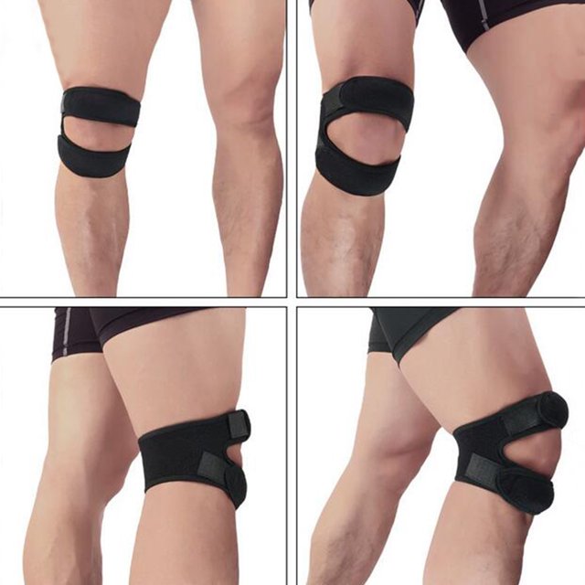 WIFKLSIIPG Sports Knee Guard Cushioning Pressure Leg Guard Basketball Outdoor Mountaineering Riding Protective Belt Protective Gear for Men