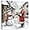 Snowman and Santa Claus - 1, variant on ZHONGYUTONG Christmas Canvas Wall Art Snowman Picture Santa Claus Painting Winter Farmhouse Poster for Living Room Decor Framed (12.00" x 12.00")