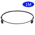 thumbnail image 2 of Cateissary De fibra óptica Cable de Audio Digital de absorción de choque de Audio Digital de TV teatro Barra de sonido de Cable de sonido óptico Sistemas de cine en casa 1m, 2 of 6