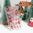 thumbnail image 2 of Christmas Press On Nails For Kid False Nail Tips Short 24 Pieces of Wearable, 2 of 19