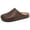 Brown, variant on Women's EVA Clogs Garden Shoes Slip-on Indoor Outdoor Lightweight Comfort Soft Cushioned Insole with Arch Support Slip Resistant Sandals(Black 6)