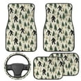 thumbnail image 2 of Pzuqiu All Weather Car Mats Vehicle Steering Wheel Protector Full Set with Anti-Slip Pad Dust Proof Car Interior Accessories Easy to Install for SUV,Vans, Wild Man Car Mats Full Set 5 Pcs, 2 of 6