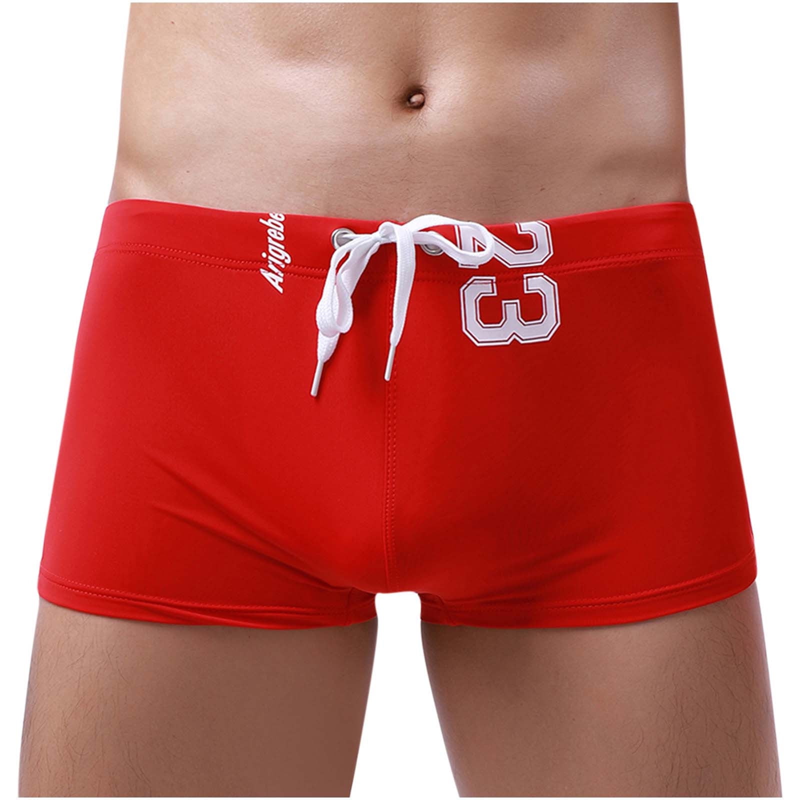 Sodopo Men's Swim Trunks Shorts Sport Boxer Swimwear Underwear Men's