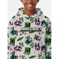 thumbnail image 2 of Minecraft, Boys' & Big Boys' Graphic Hoodie, Sizes 4-18, 2 of 7