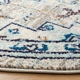 thumbnail image 4 of SAFAVIEH Madison Dalia Oriental Area Rug, Ivory/Light Blue, 5' x 5' Round, 4 of 12
