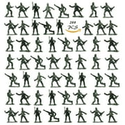 Kidsco Army Toy Soldiers Action Figures - Assorted -288 Pack Deluxe - For Children, Boys, Girls, GI Joes, Parties, Gifts, Party Favors