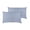Light Blue, variant on A1HC 100% Organic Cotton Pillowcase, 300 Thread Count, 2-Piece GOTS Certified , Fair Trade Certified, Soft & Silky Sateen Weave