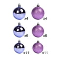 thumbnail image 1 of Fiudx Adornos Navideños, Decorativos Galvanizados Brillantes, Juego Versátil y Glamuroso Navideño, Hermosa Caja de Regalo, Guirnalda de Árbol Fácil de Colgar, Decoración para El Hogar y La Oficina, I, 1 of 5