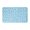 Light Blue, variant on Hgallory Embossed Polyester Bath Rugs Water Absorbing, Non-Slip Entrance Doormat Floor Mat for Bathroom Kitchen Toilet, Solid Color Home Decor Door Mat, 16"x24", 1 Pack, Gray, Rectangle