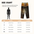 thumbnail image 4 of Lsque Sunflower Cowboy Hat Cow Print Women's Pajama Pants, Lounge Pant - Comfortable Home Wear,Elastic Waistband, Stylish Design-Small, 4 of 9